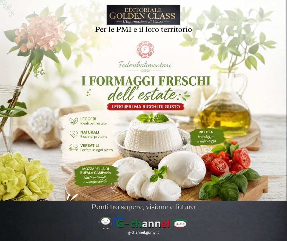 I formaggi freschi dell’estate conquistano la tavola